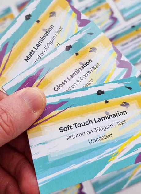 Laminated Business Cards : The Different Types And Benefits