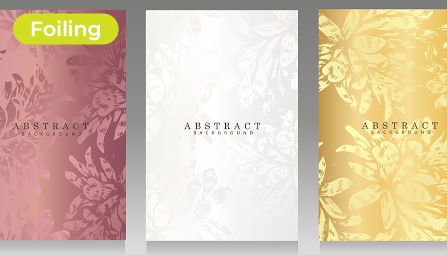 Foil Colours and Paper Types for Beauty and Hairdressing Business Cards