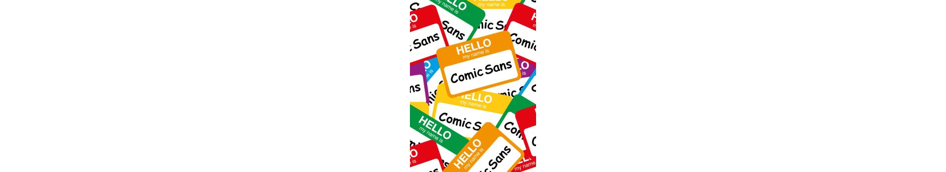 Banning the use of Comic Sans