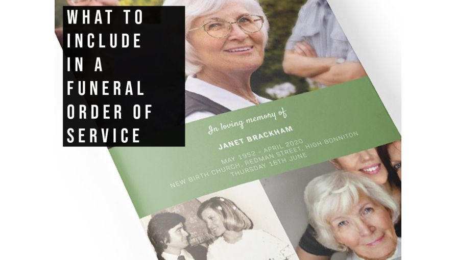 What To Include In A Funeral Order Of Service