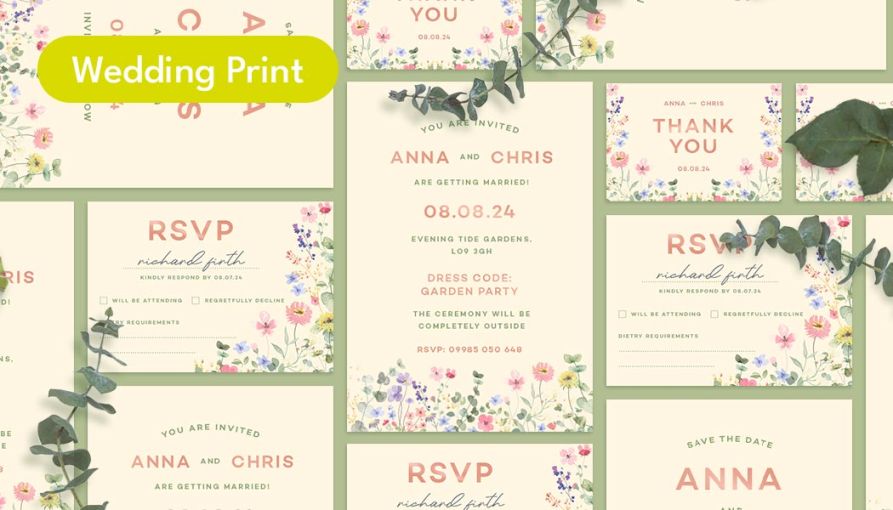 Create Standout Wedding Stationery With Metallic Foil
