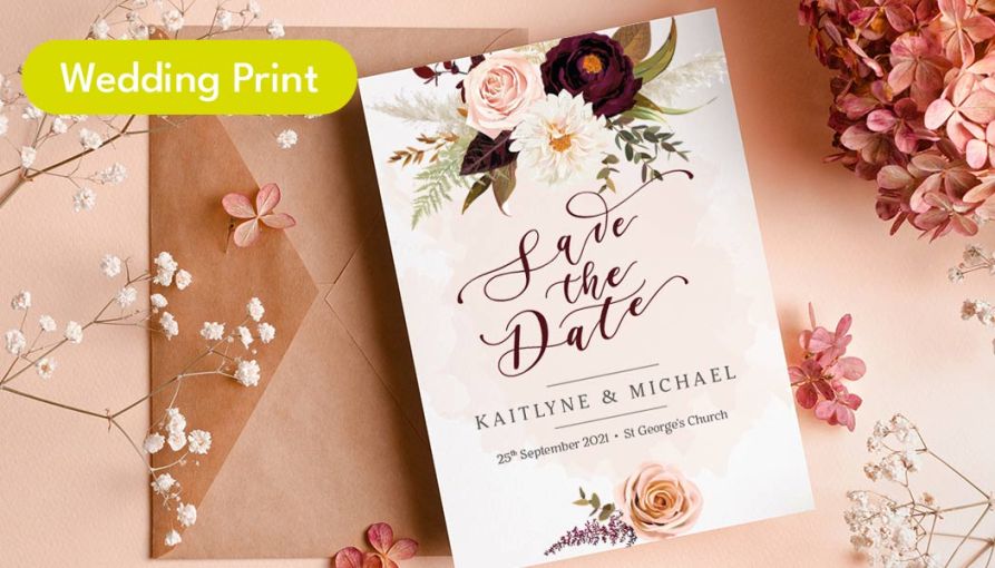 Free Save the Dates by Aura Print: Scale Up, Not Back