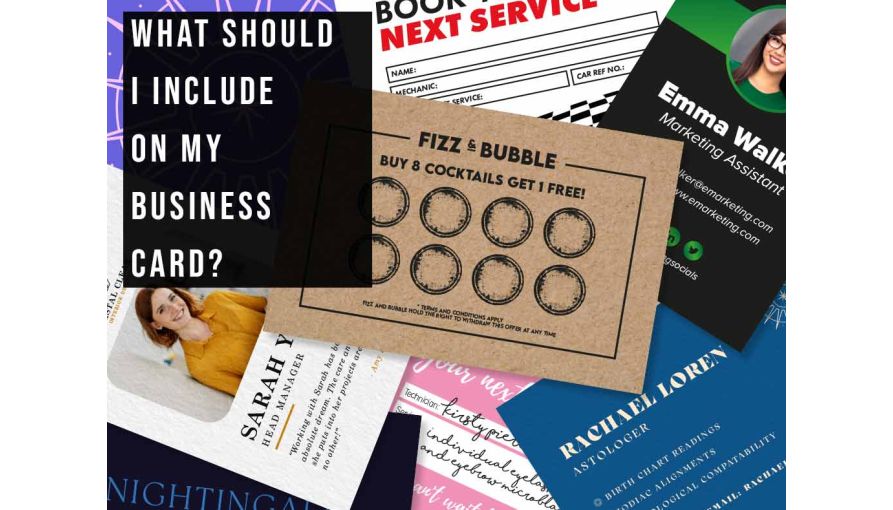 What To Put On A Business Card