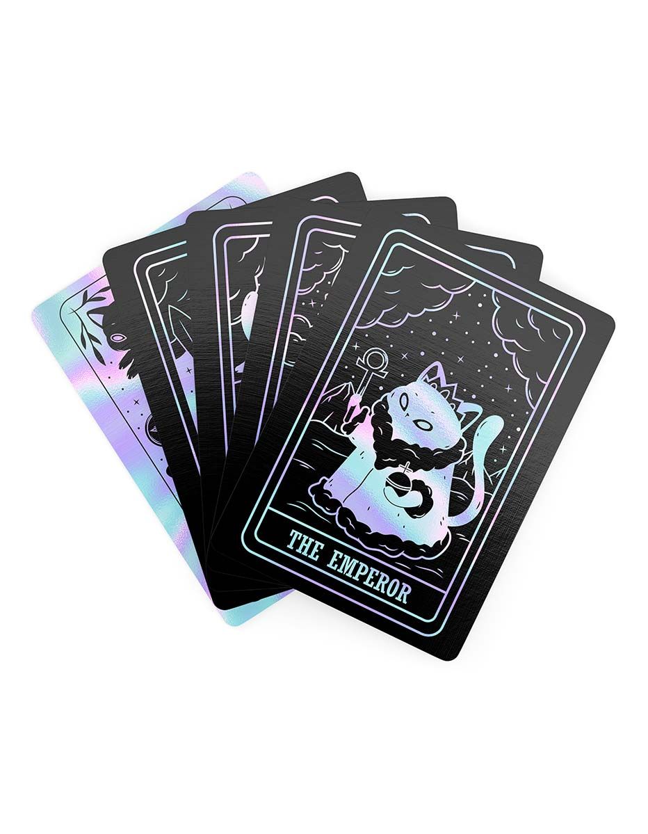 Metallic Foil Tarot Cards – Aura Print