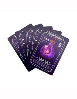 Custom Board Game Cards Fanned