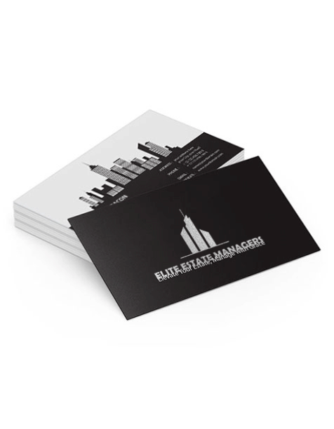 cardboard gold graded card bags Black and holographic business cards main image 0