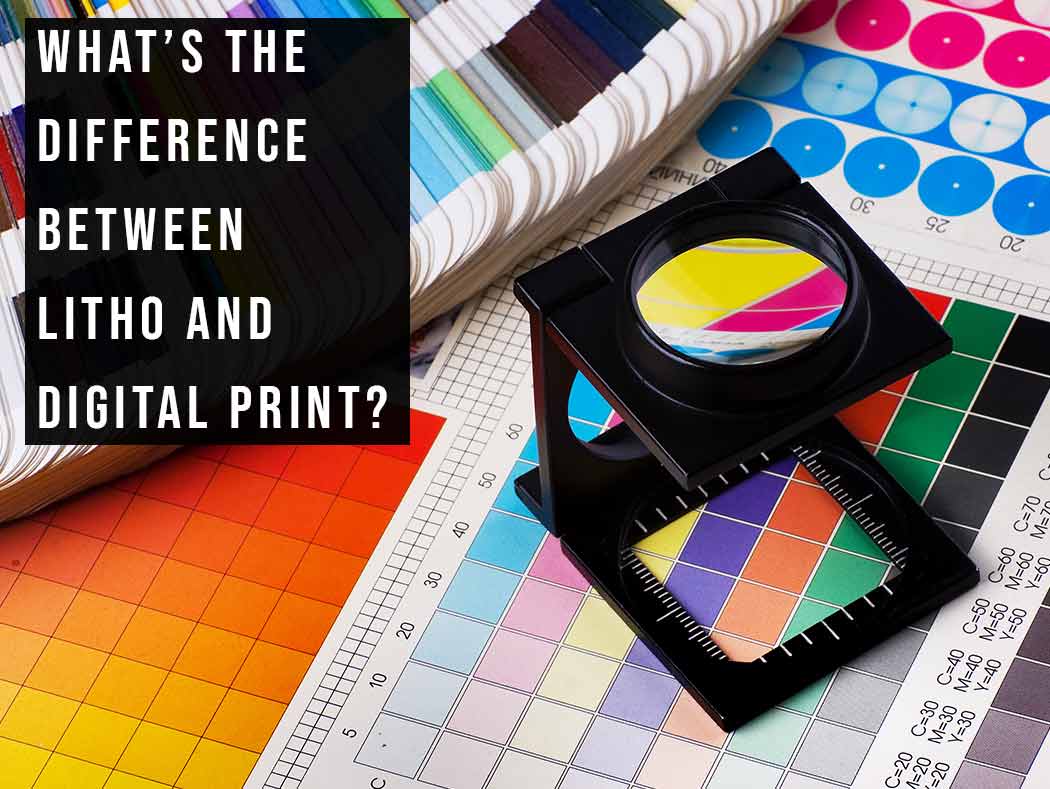 What's the difference and digital print?
