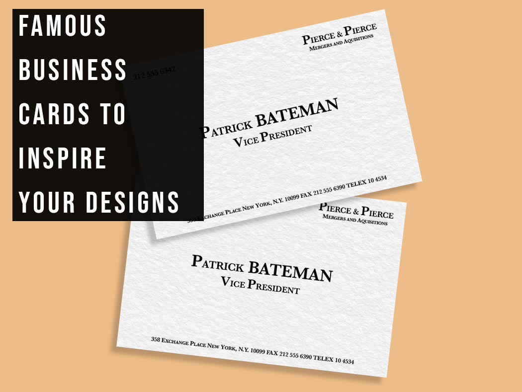 american psycho business card template