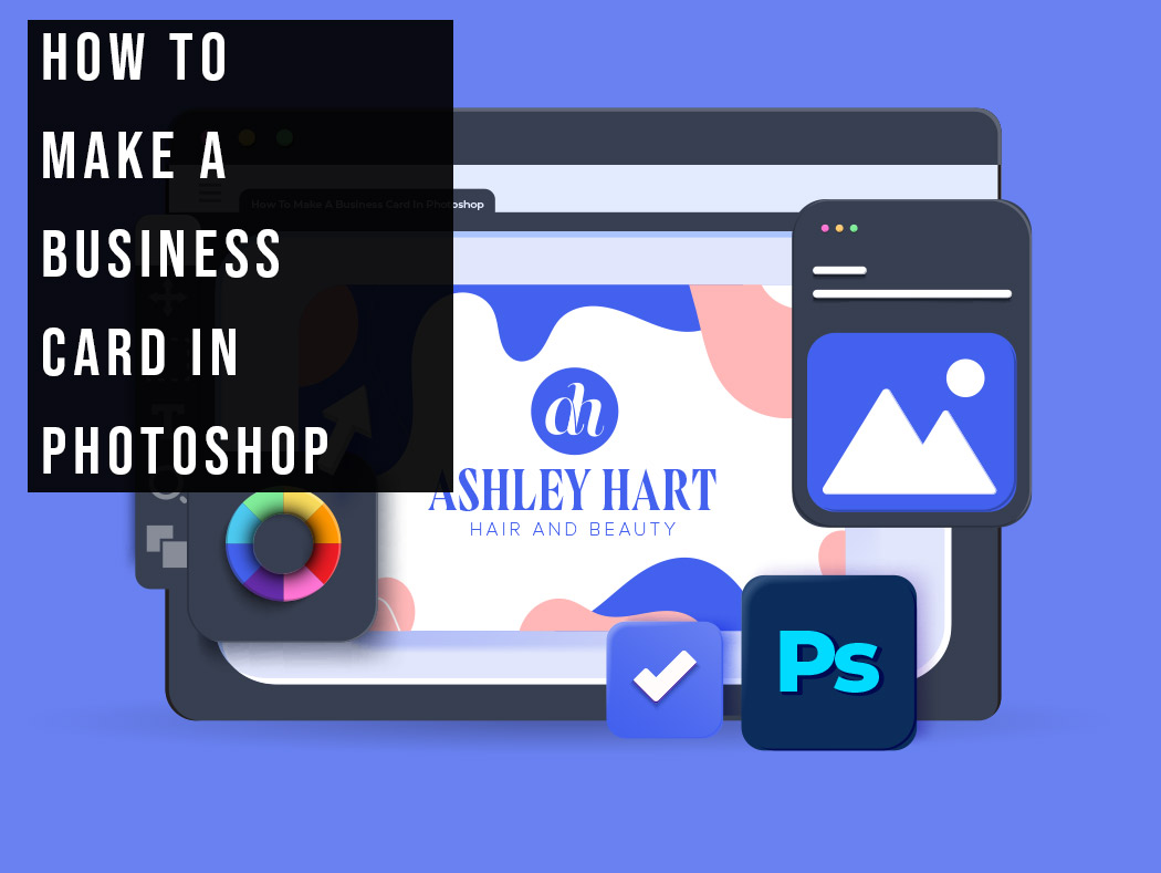 create business card template photoshop