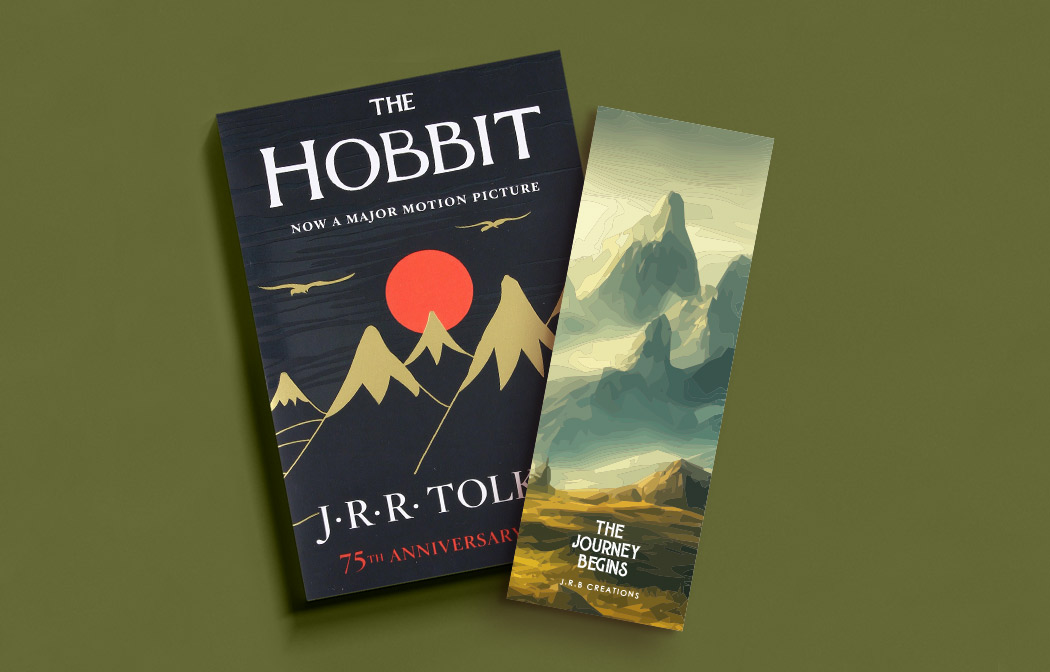 The Hobbit Bookmark Concept