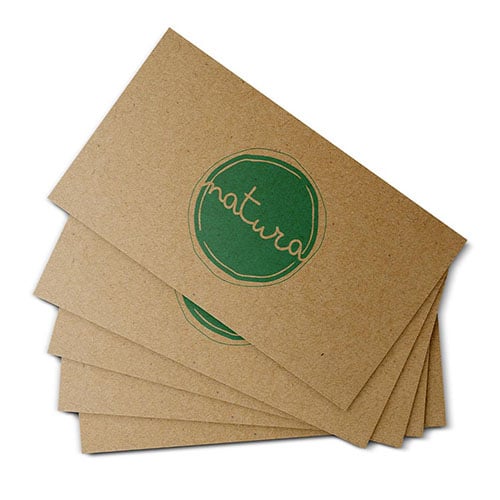 Kraft Business Cards