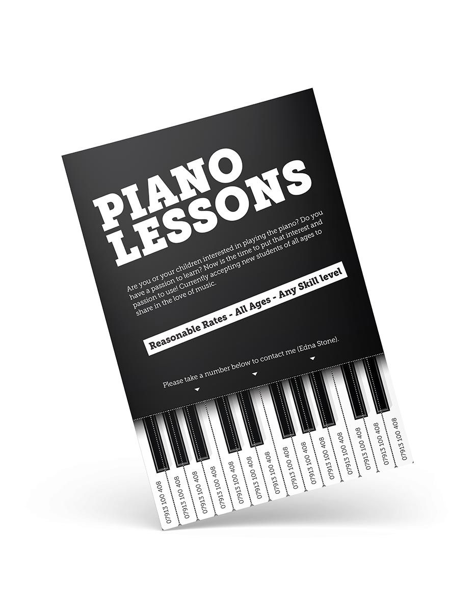 Perforated Flyer Printing