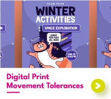 Digital Print Movement Tolerances