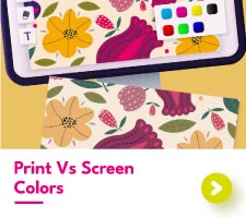 Print Vs Screen Colors