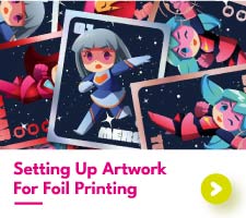 Setting Up Artwork For Foil Printing With Examples