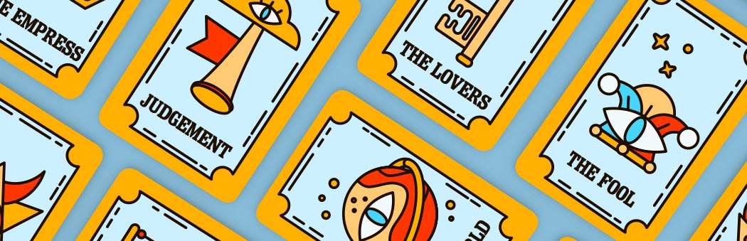Modern tarot card examples