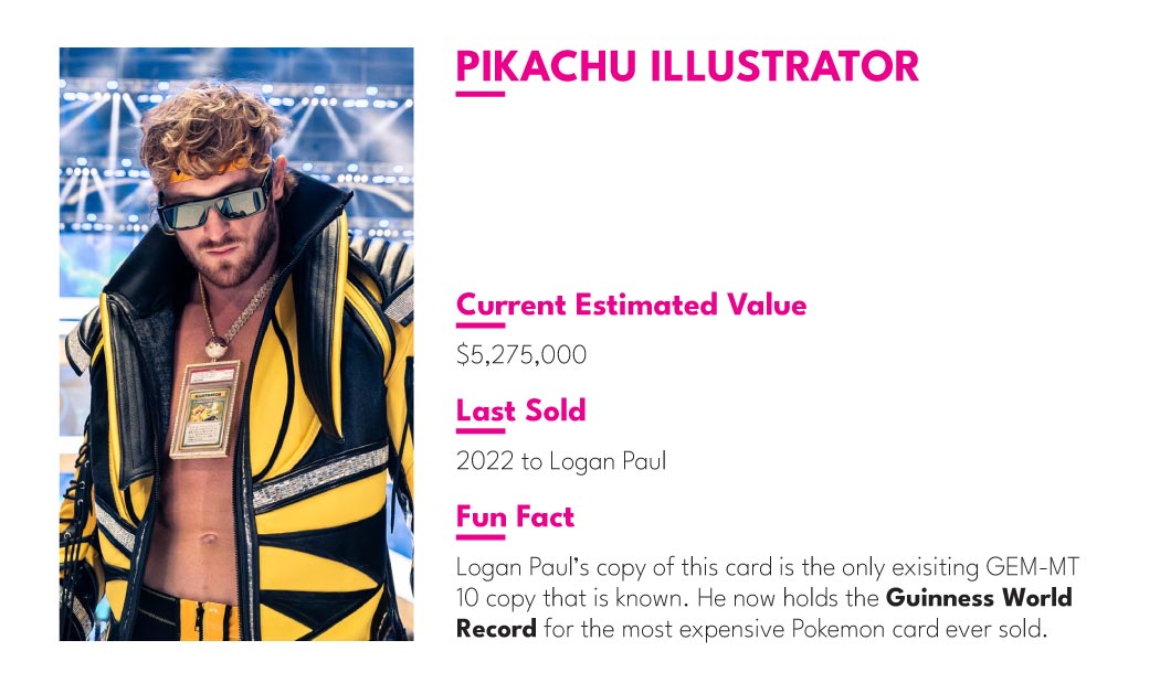 World's most valuable Pokémon card, Pikachu Illustrator, appears at