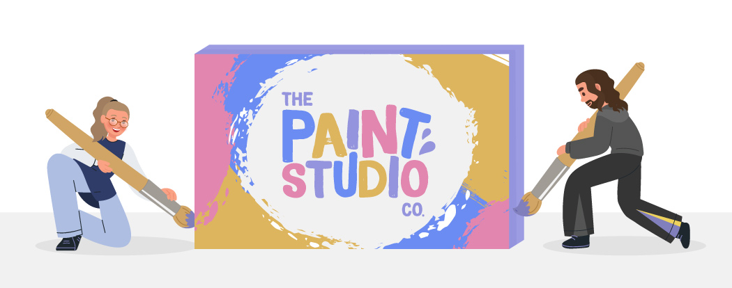 The Paint Studio Painted Edge Printing Illustration