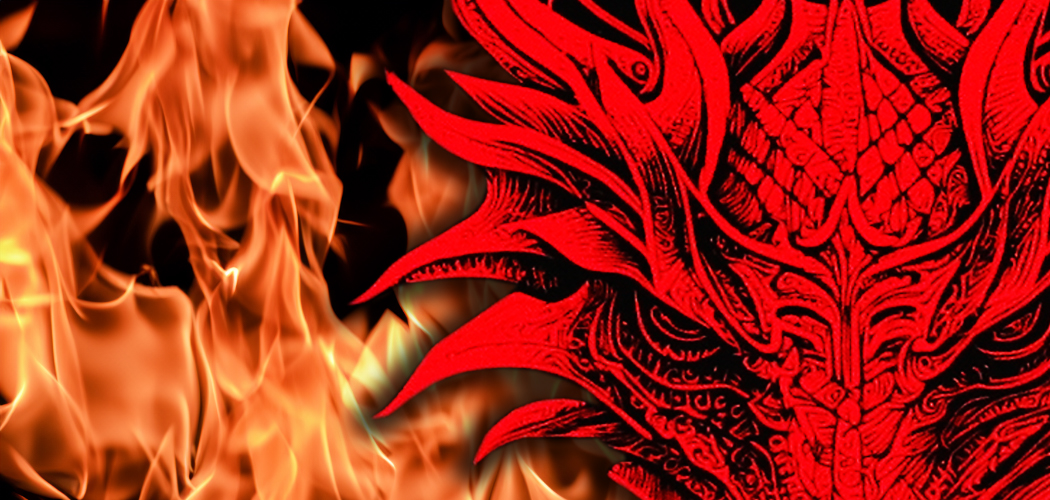 Dragon Fire Bookmark