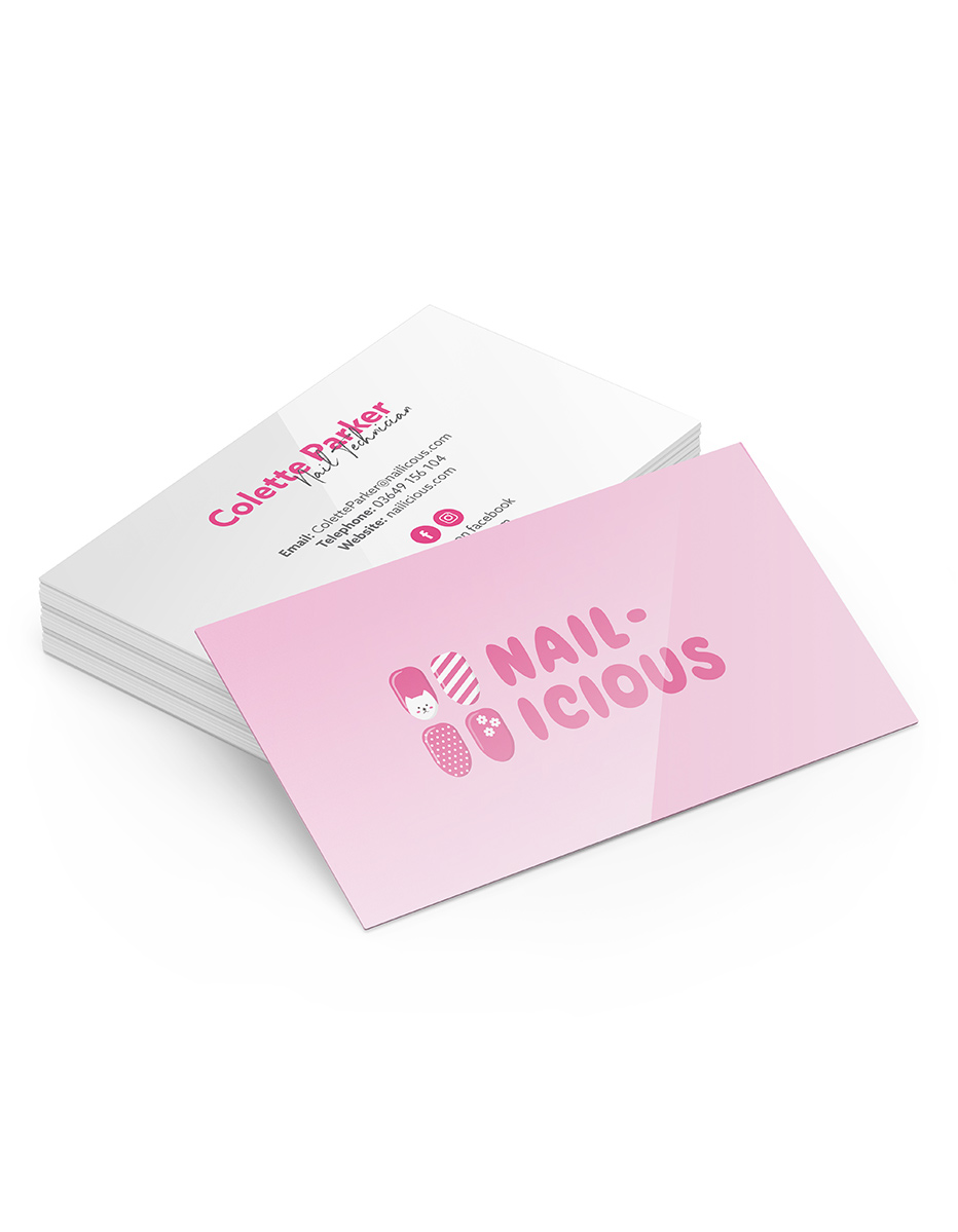 Custom Business Card Printing, Glossy Visiting Cards