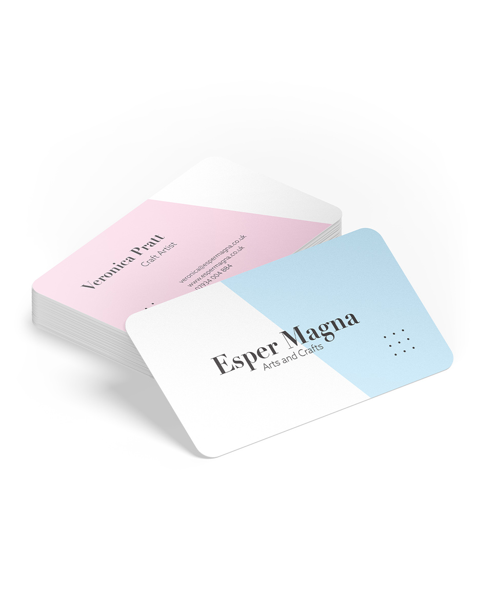 Rounded Corner Business Cards Order Your Round Cornered Business Cards