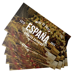 Business Card Spanish Catering Design