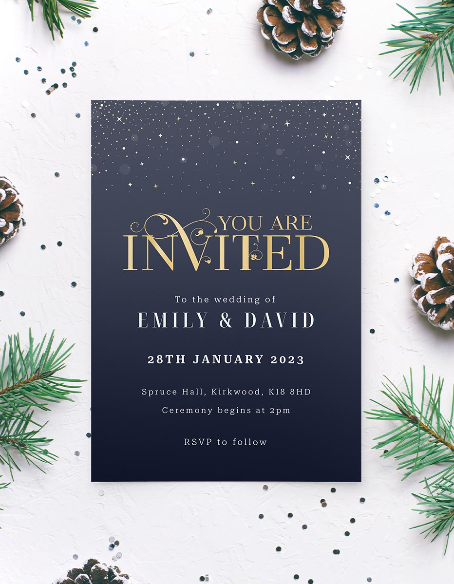 Celestial Wedding Invitations