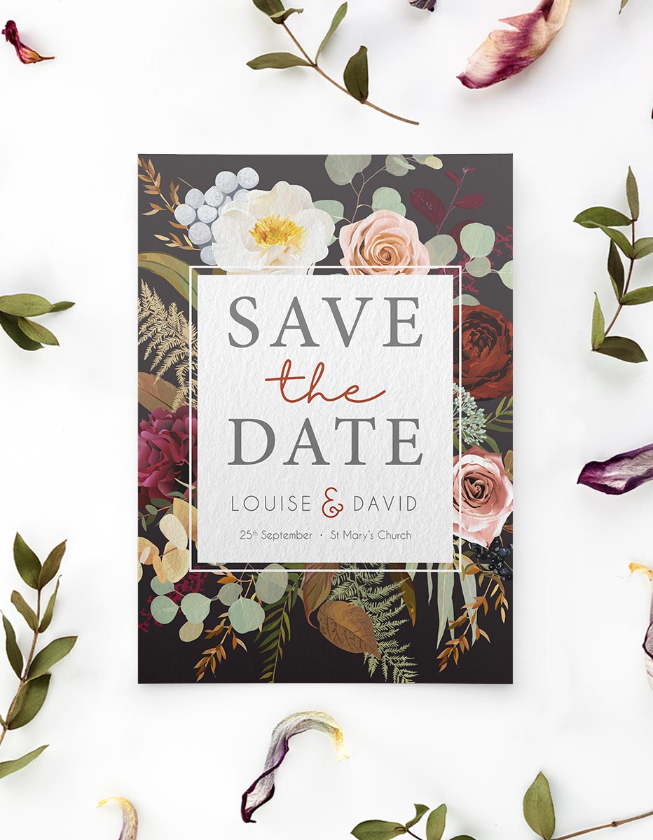 Rock Rose Save The Dates