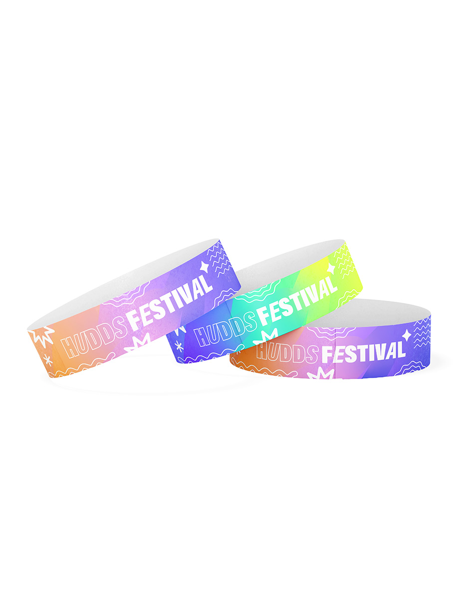 Festival Wristband Printing Trio