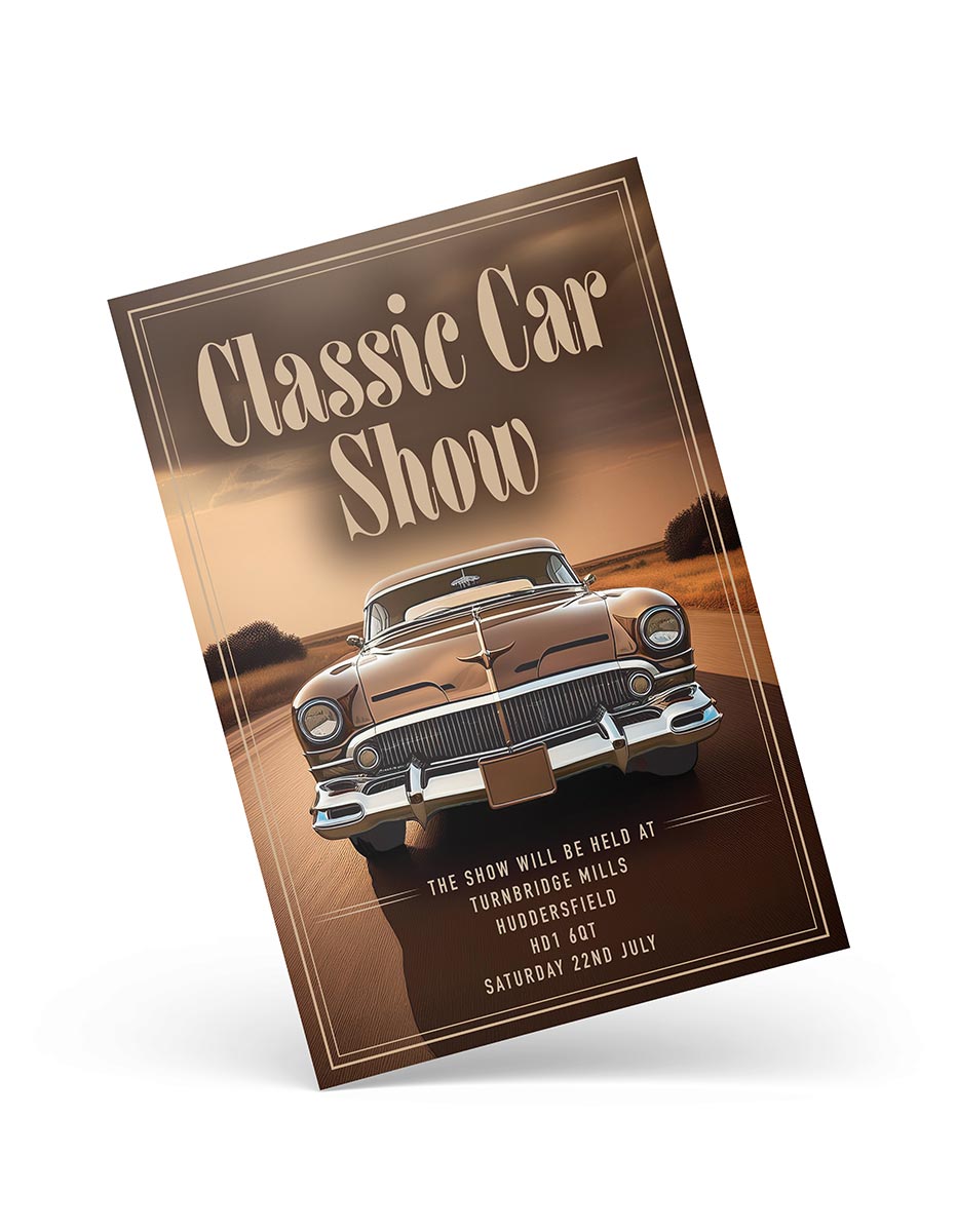 Car Show Flyer Printing