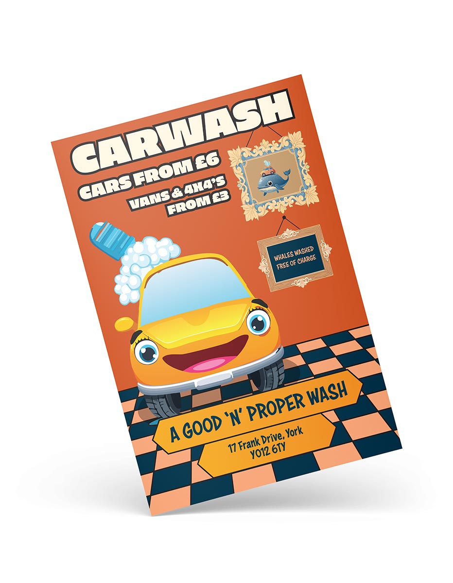 Car Wash Flyers