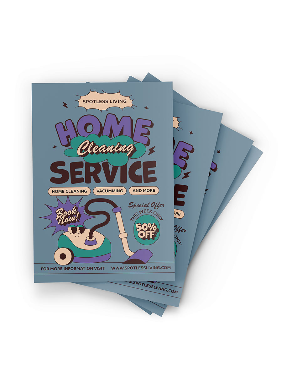 Cleaning Service Flyer Printing