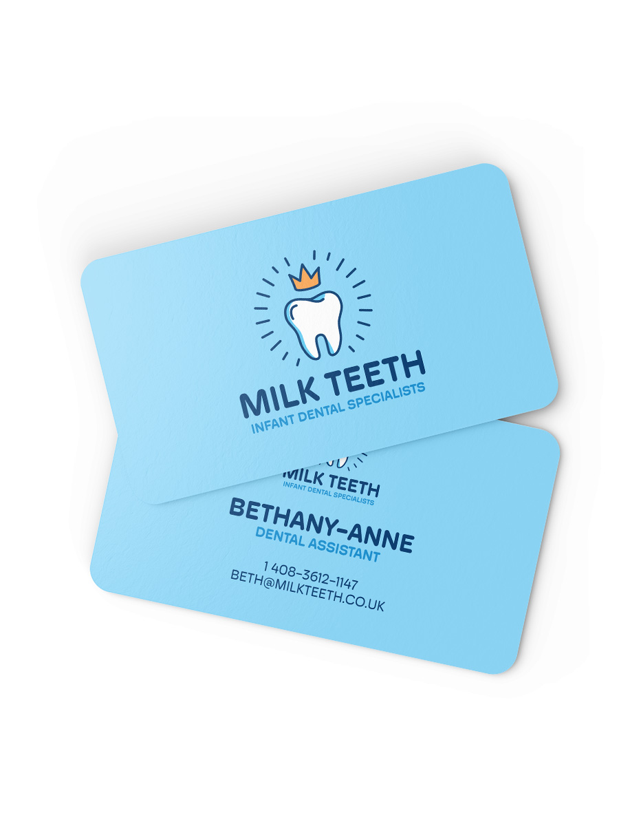 Printed Dentist Business Cards