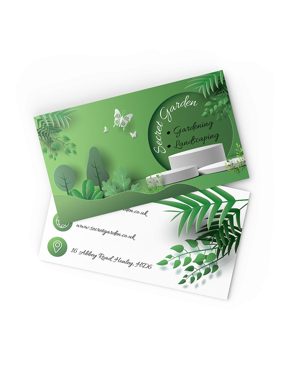 Gardening Business Card Printing