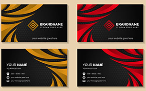 Including business card details