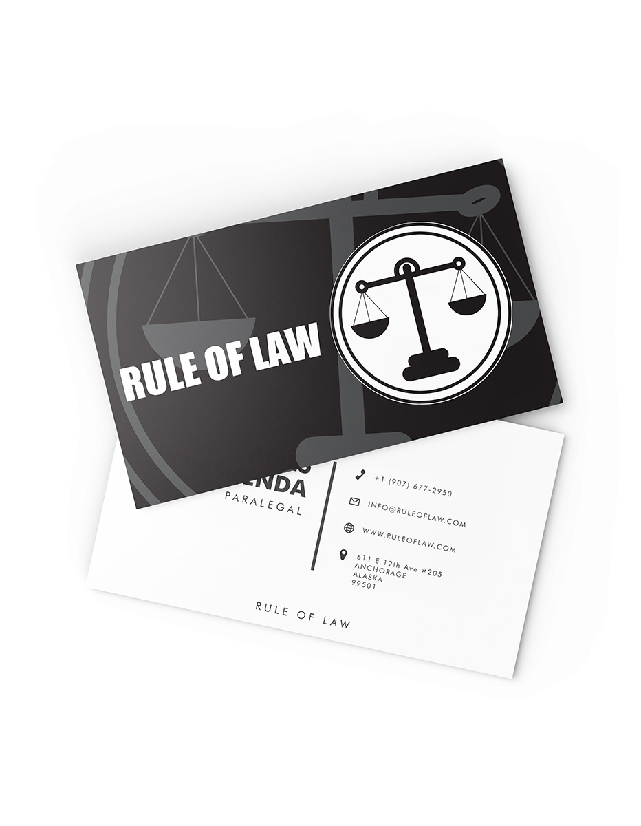 Printed Law Enforcement Business Cards