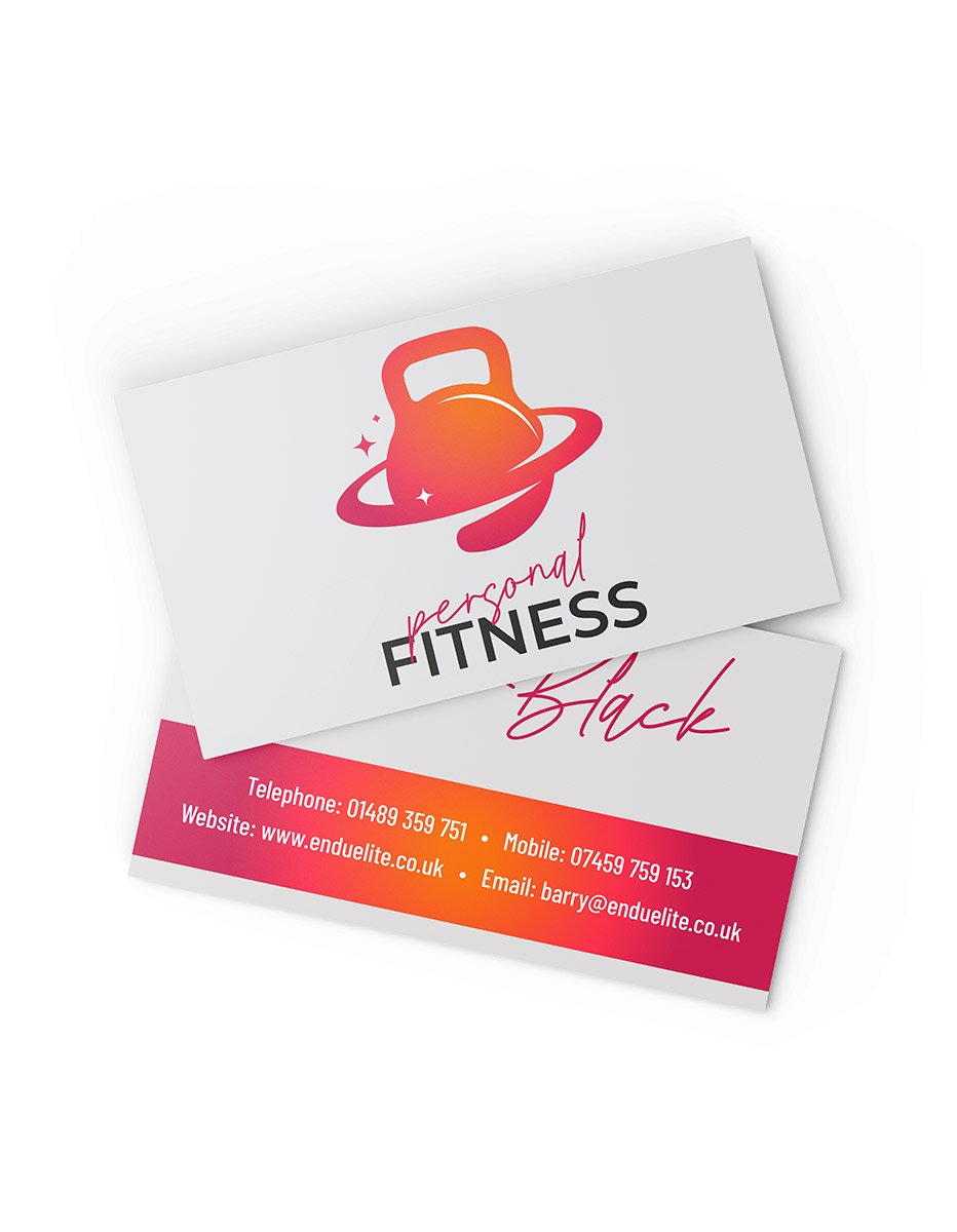 Personal Trainer Business Card Printing