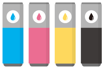 Different CMYK colourings