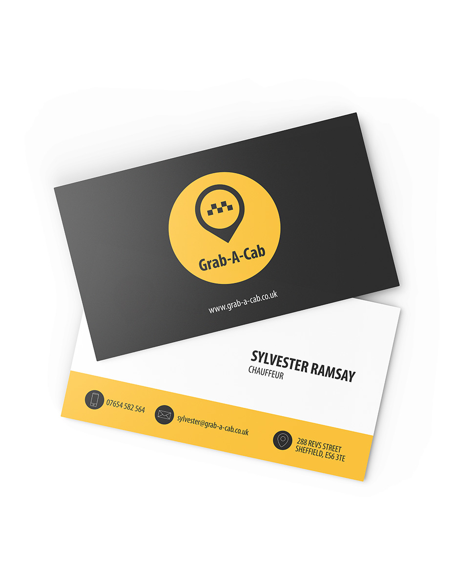 Taxi Business Card Printing