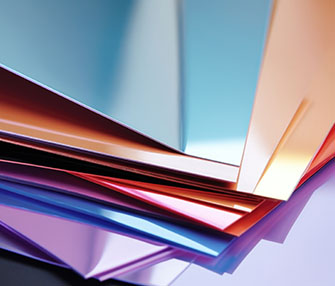 sheets of gloss paper